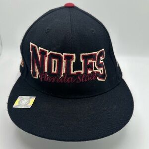 TOP OF THE WORLD Florida State Noles Snap Back Ball Cap, O/S, EUC